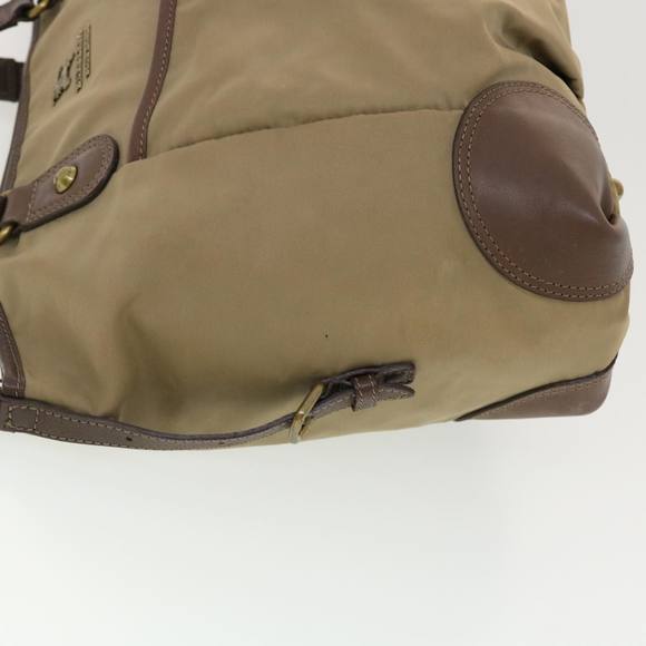 BURBERRY Hand Bag Nylon Khaki Auth 39395 - Picture 4 of 16